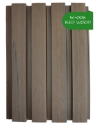 Picture of ألواح جدران خارجية بديل خشب .Wood.Red.L2900.W219